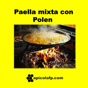 Receta de Paella Mixta con Polen